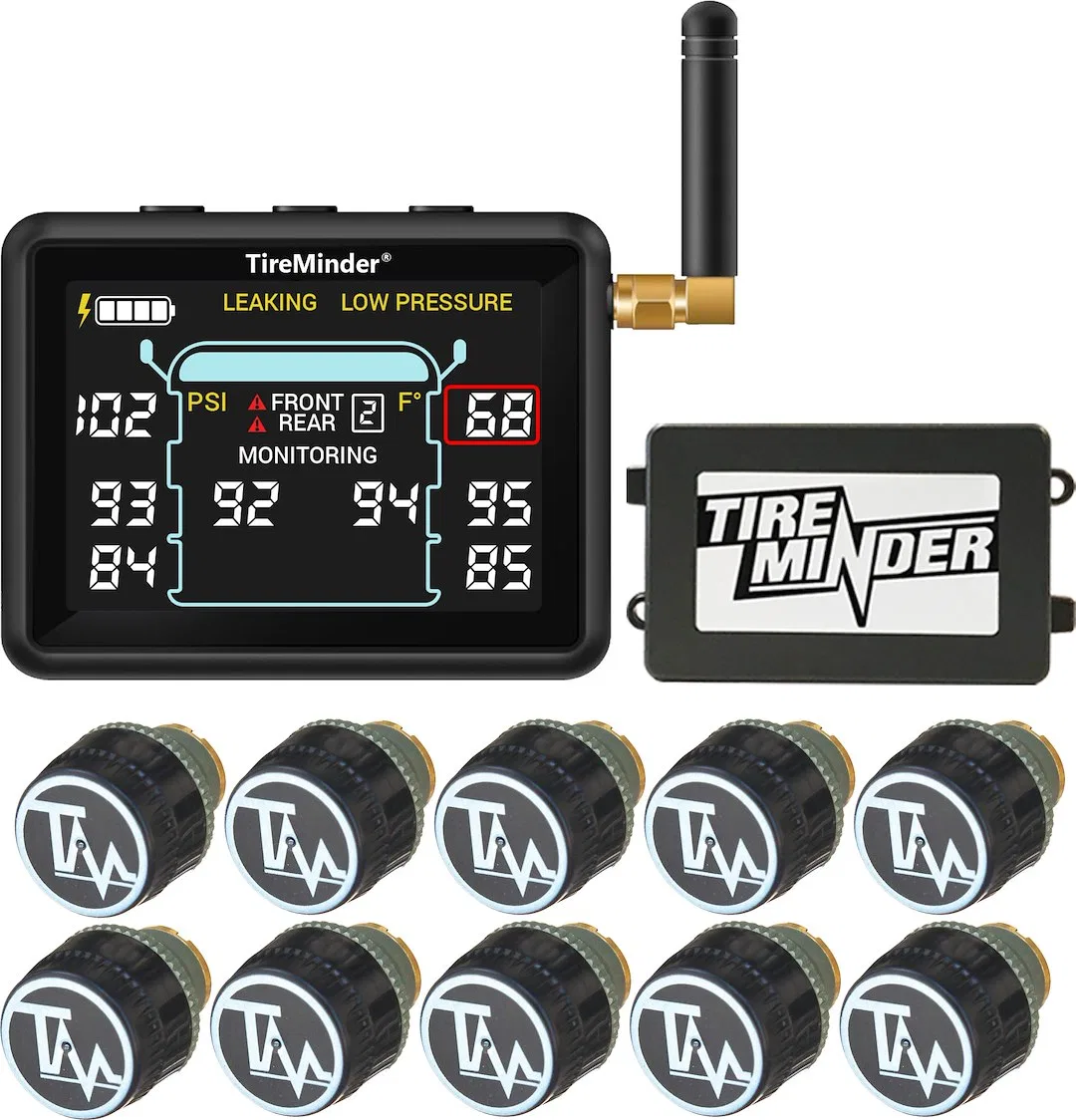 TM22143 – VALTERRA LLC Tire Pressure Monitoring System - TPMS, Universal Fit 10 Standard Transmitters With 3.15 Inch ...